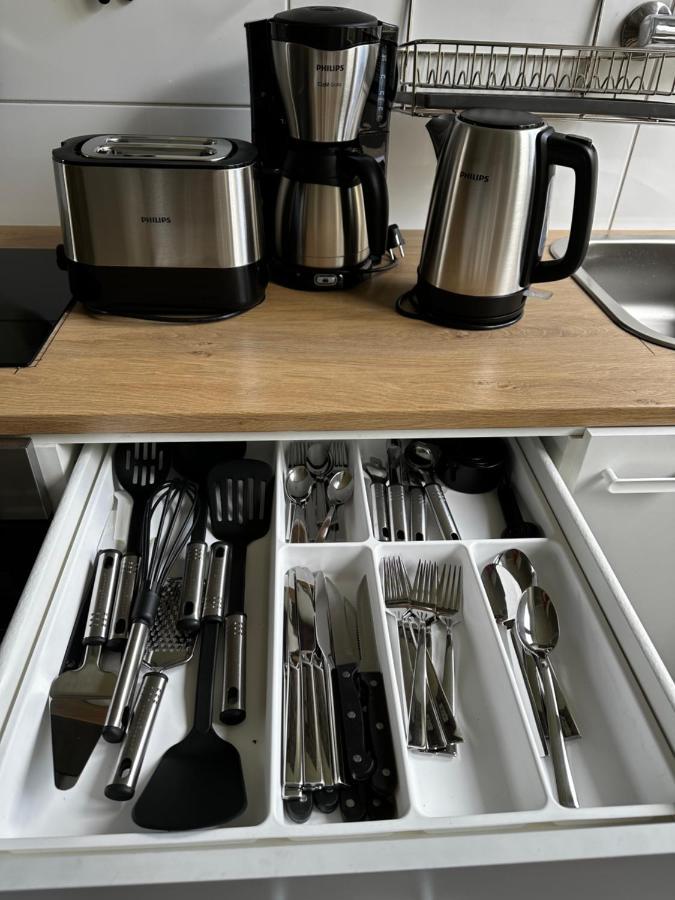 City Studios Mit Garten In Elberfeld- Zentral - Nespresso - Netflix Wuppertal Eksteriør billede