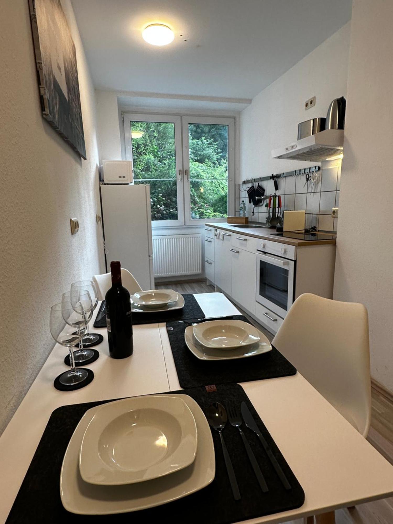 City Studios Mit Garten In Elberfeld- Zentral - Nespresso - Netflix Wuppertal Værelse billede